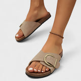 Olivia – Sandale à Enfiler Confortable Femme