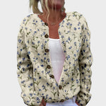 Camila – Gilet fleuri d'automne