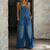 Adèle - Pantalon en Denim avec Taille Élastique | Indispensable de la Saison