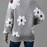 Belinha – Blouse élégante col V à imprimé fleuri – photo 3