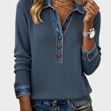 Ravit - Chemise en denim tissée à manches longues
