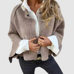 Jasmína – Manteau à large col