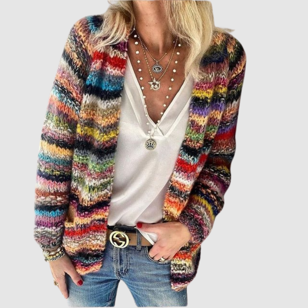 Nikola – Gilet multicolore