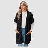 Jasmína – Gilet torsadé léger