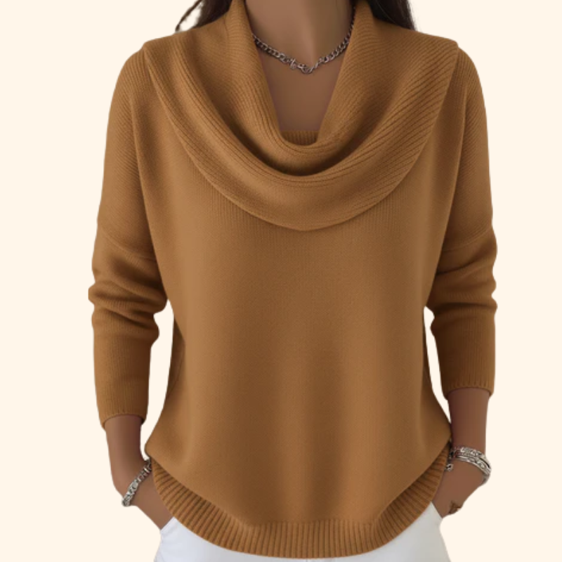 Darcy | Pull à Col Drapé Douillet