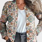 Vosslyn™ – Gilet à imprimé exotique