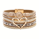 Bohemian Multi-Layer Leather Bracelet