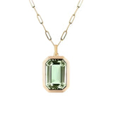 Sarina Elowen Emerald Necklace