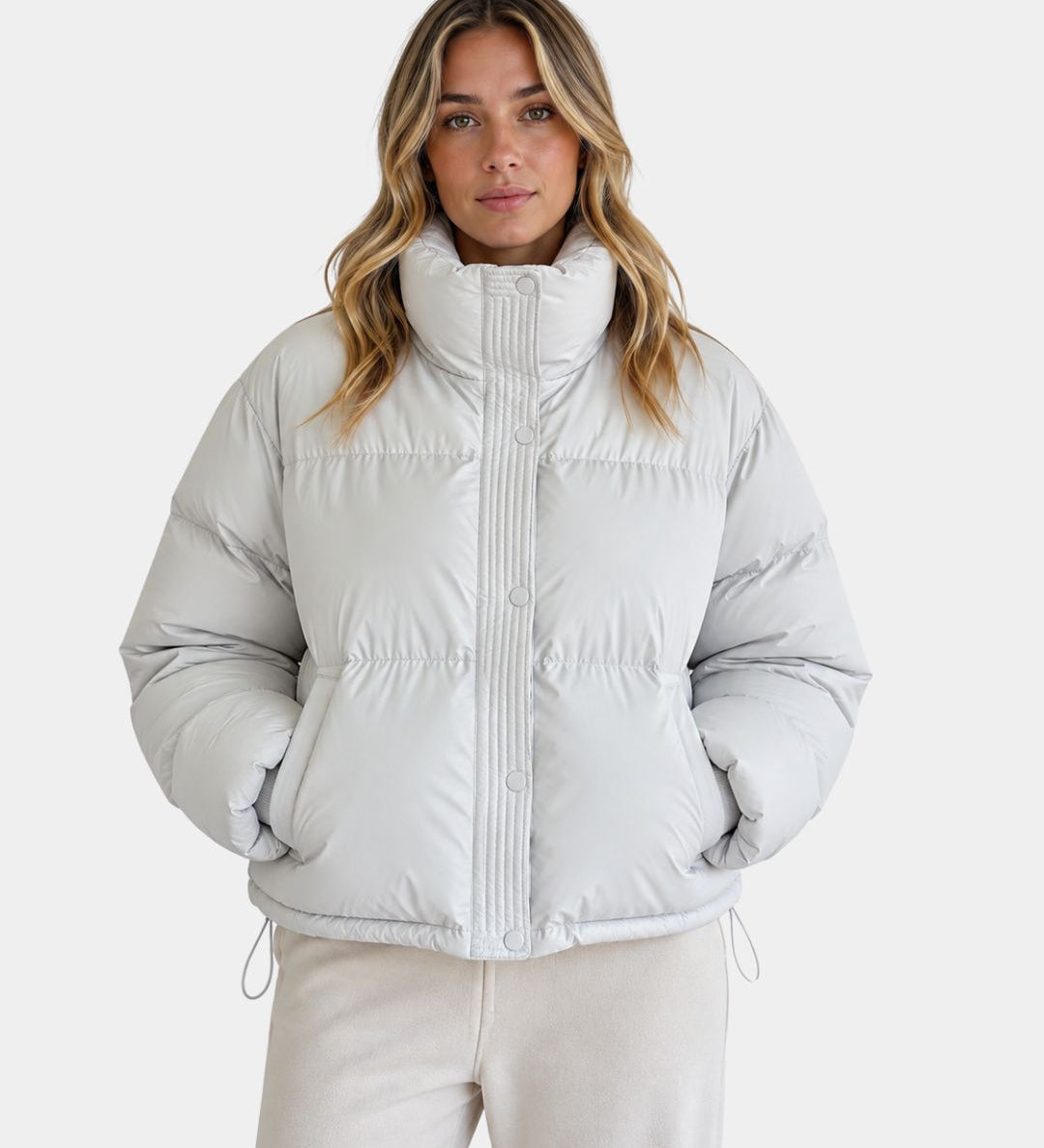 Cléonelle | Veste d'hiver moderne à coupe courte