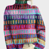 Isabel – Pull en maille au motif artistique