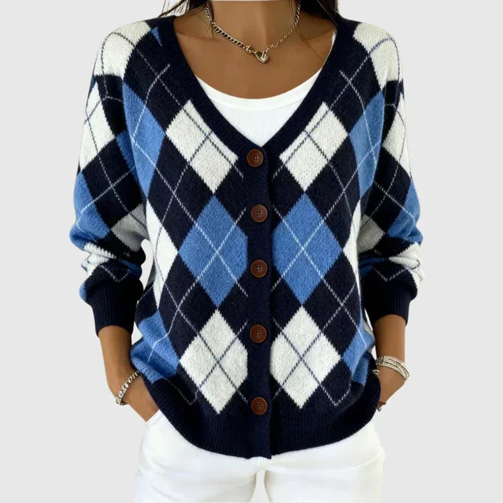 Gilet en maille à capuche