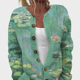 Ana – Gilet fleuri d'automne