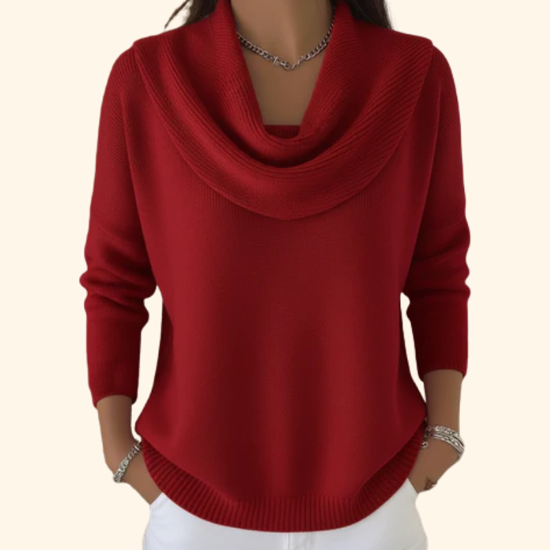 Darcy | Pull à Col Drapé Douillet