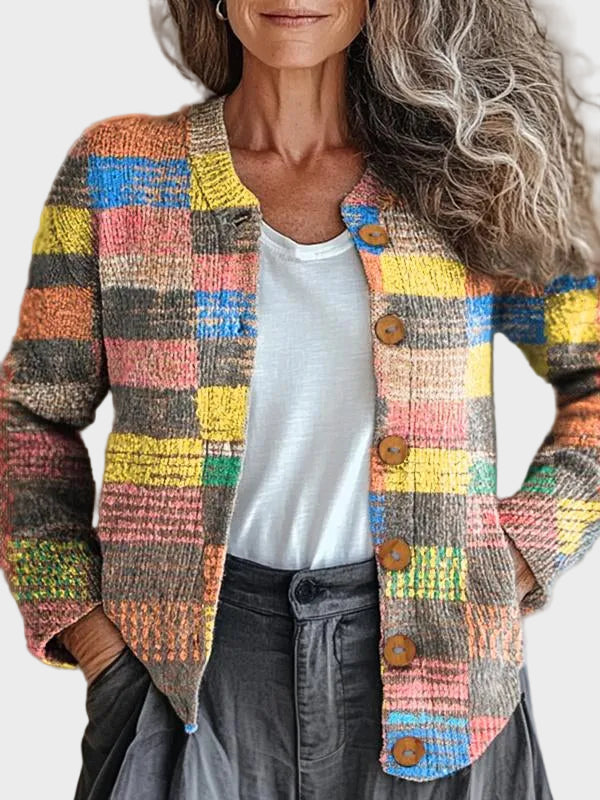 Mossfield™ – Gilet à carreaux multicolores