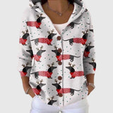 Gilet boutonné en maille douce