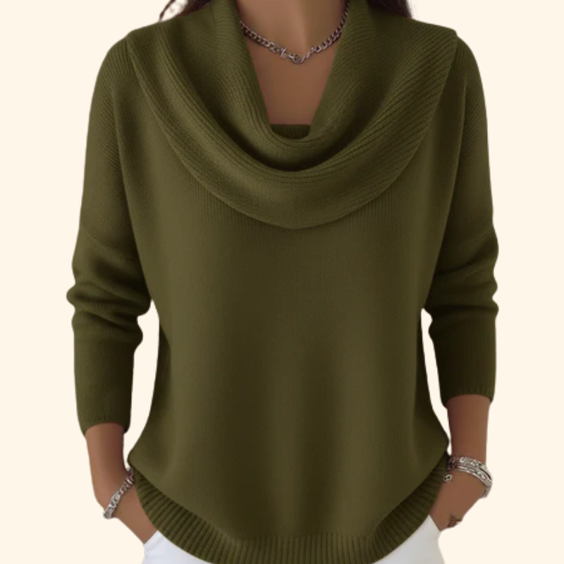 Darcy | Pull à Col Drapé Douillet