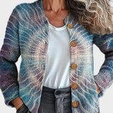 Roswyn™ – Gilet douillet à imprimé multicolore