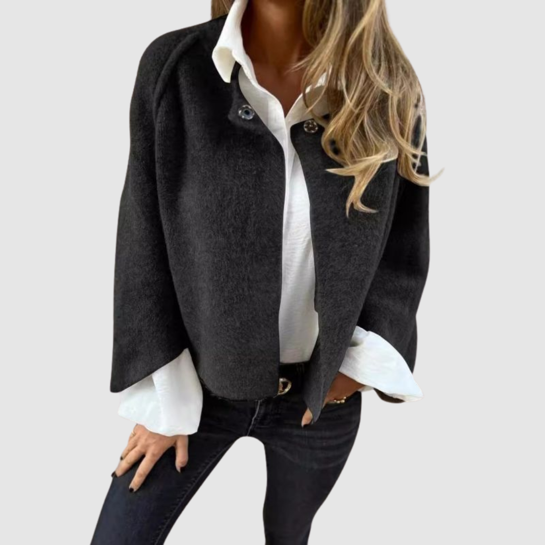 Jasmína – Manteau à large col – photo 5