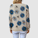 Meda - Pull élégant avec motif floral