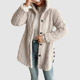 Barbora – Gilet à capuche en fausse fourrure – photo 4