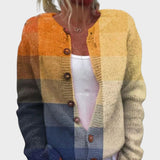 Beatriz – Gilet fleuri d'automne