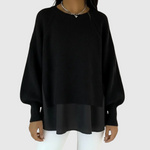 Noiré – Pull en maille effet superposé – photo 4