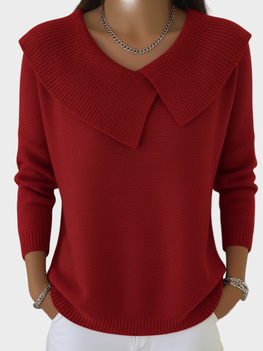 Lucia – Pull chaud à col doux