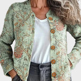 Jemrose™ – Gilet à imprimé botanique