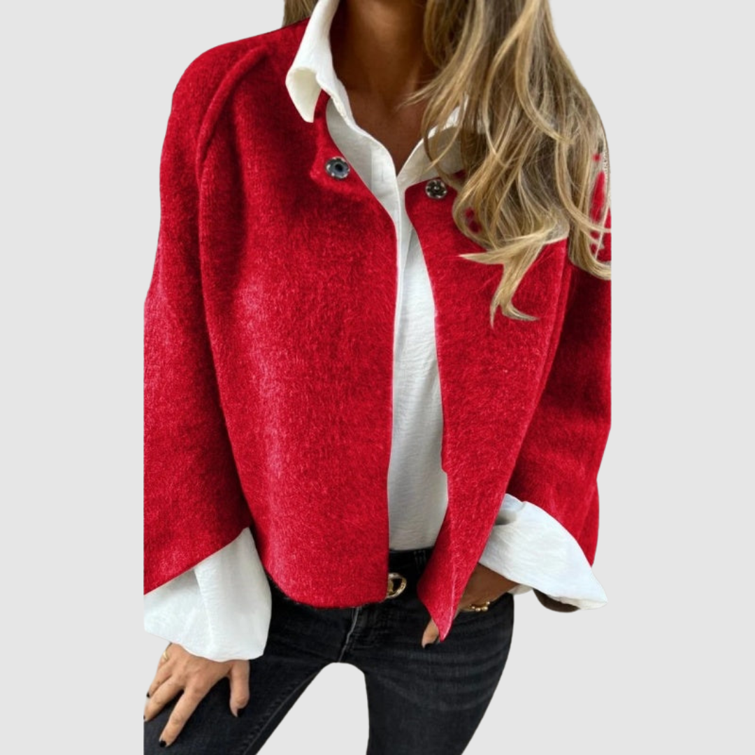 Jasmína – Manteau à large col – photo 8