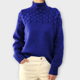 Eva – Pull torsadé féminin – photo 6
