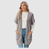 Jasmína – Gilet torsadé léger – photo 6