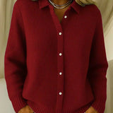 Sophie | Cardigan texturé à boutons