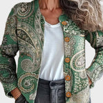 Lavanya™ – Gilet à imprimé cachemire (paisley)