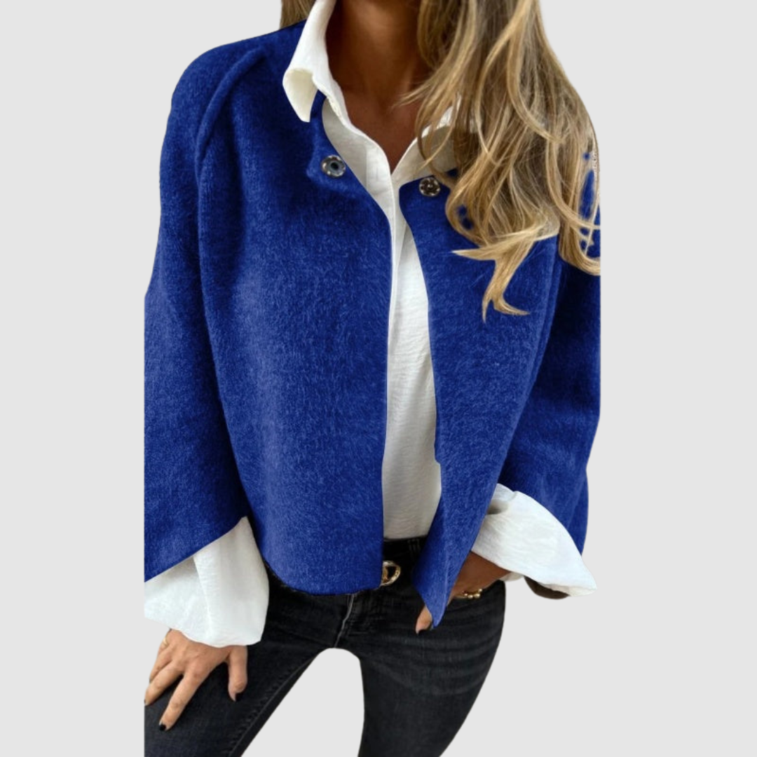 Jasmína – Manteau à large col – photo 6