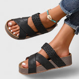 Rosetta – Sandales Orthopédiques en Cuir Femme