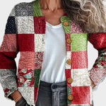 Sylvette™ – Gilet à carreaux