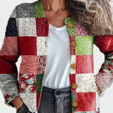 Sylvette™ – Gilet à carreaux