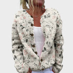Margarida – Pull fleuri d'automne