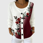 Gilet boutonné en maille douce