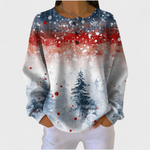 Jasmijn – Pull de Noël à motif sapins