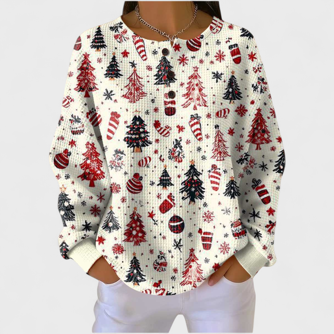Sterre – Pull à motifs simple et joli
