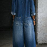 Élodie - Combinaison à Manches Longues avec Épaules Dégagées | Total Look Tendance