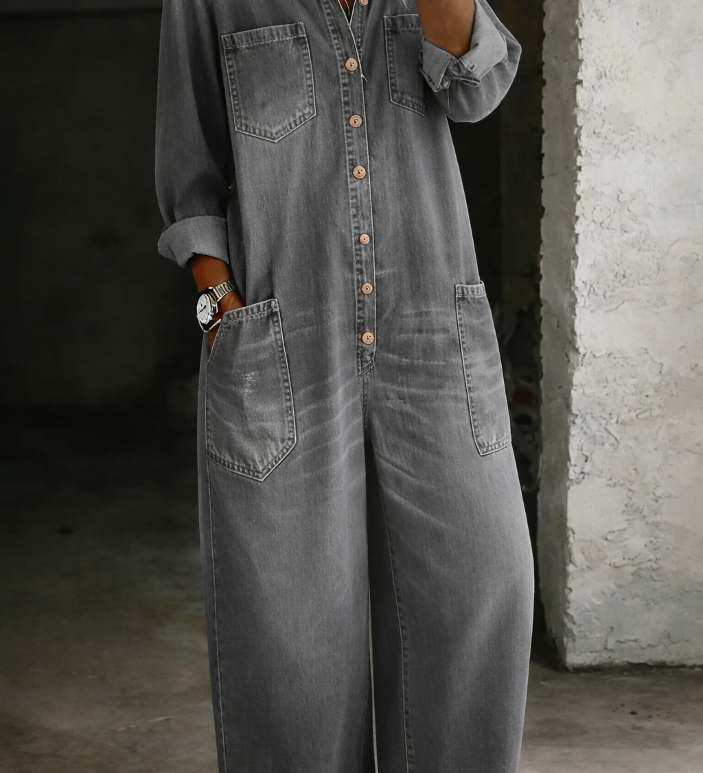 Juliette - Combinaison Décontractée Confortable | Total Look Denim