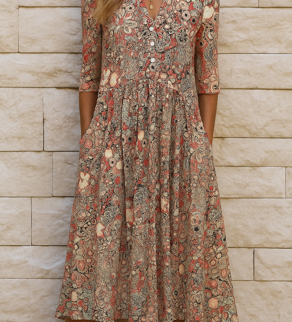 Harlow | Robe Élégante avec Décolleté en V