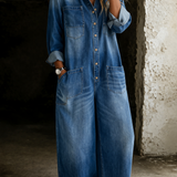 Juliette - Combinaison Décontractée Confortable | Total Look Denim