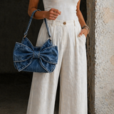 Agathe - Sac Rétro avec Nœud | Accessoire Indispensable