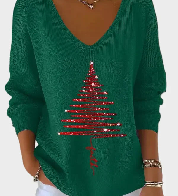 Nancy - Pull de Noël Élégant