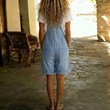 Manon - Combinaison en Denim avec Touche Douce de Coton | Effet Stylisant
