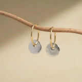 Handmade Elegant Hoop Earrings