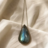 Lagoon Necklace in Labradorite